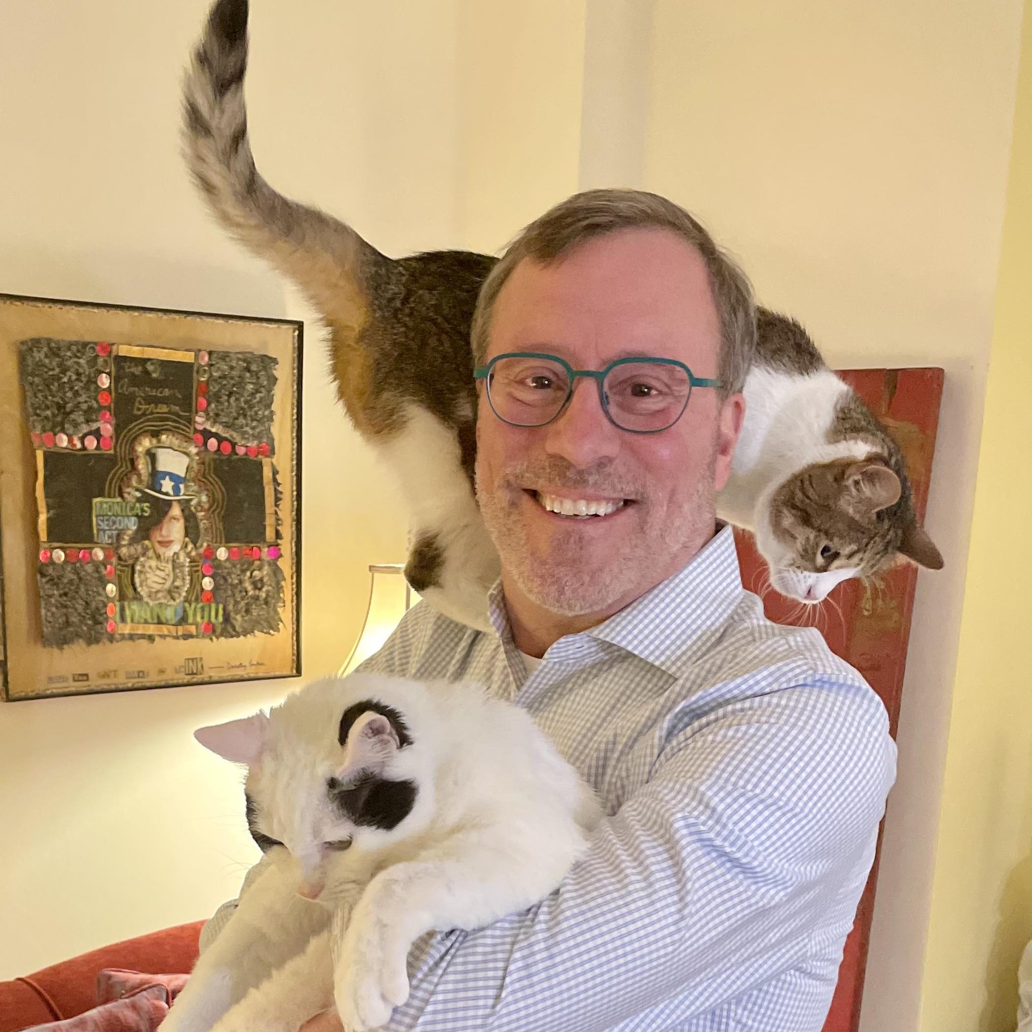 Stephen Quandt, certified feline behaviourist